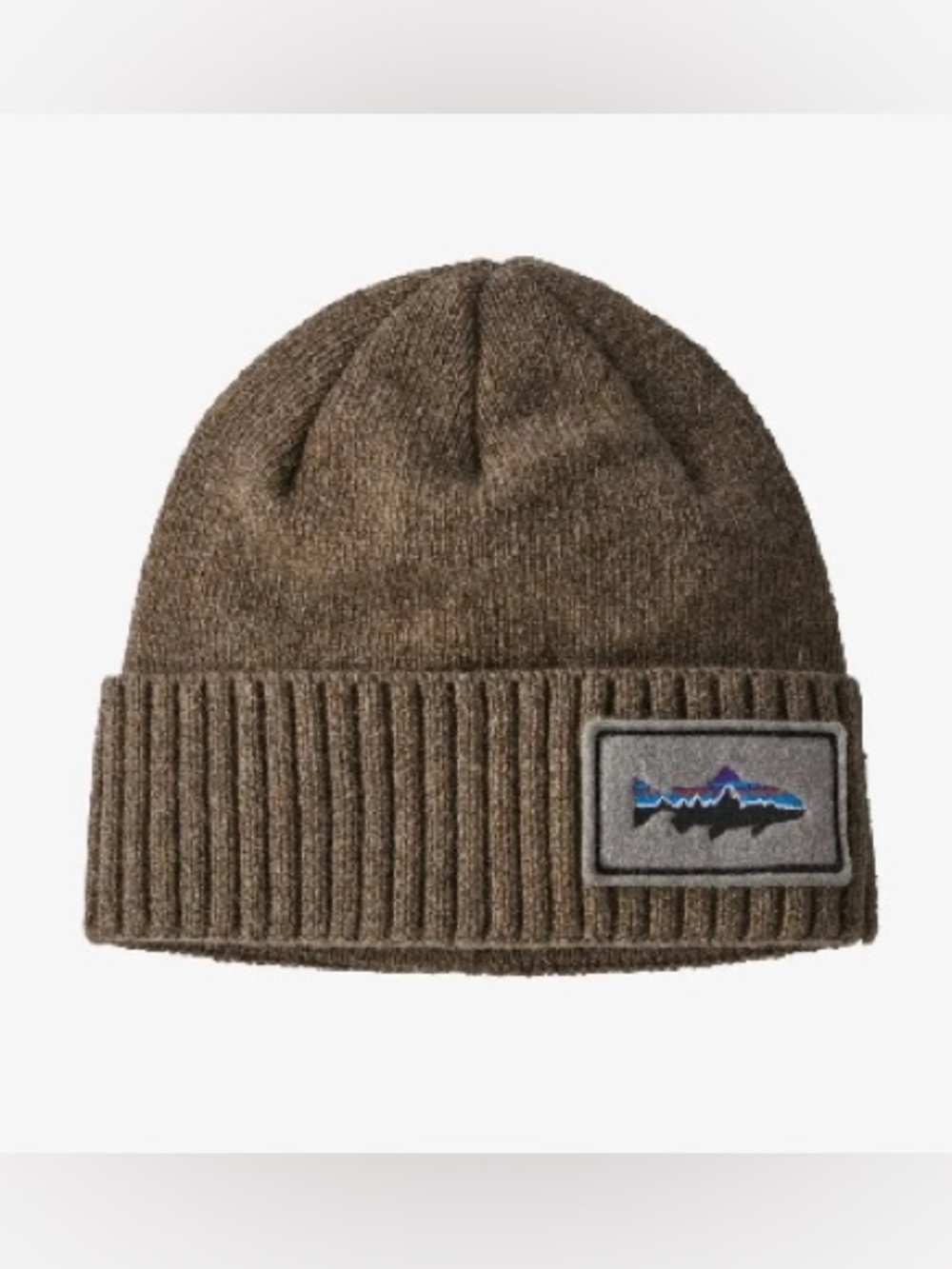 NWT Patagonia Adult Unisex Fitz Roy Trout Patch Brodeo Beanie